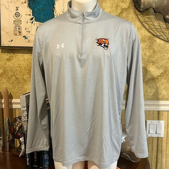 Under Armour 1/4 zip. Tigers - Picture 1 of 8